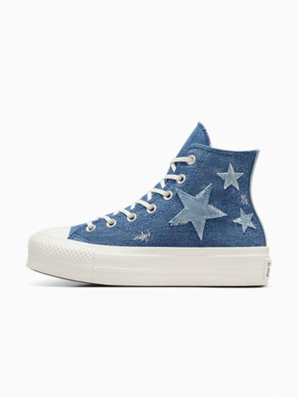 Converse Denim Lift Platform Hi Tops NWT
